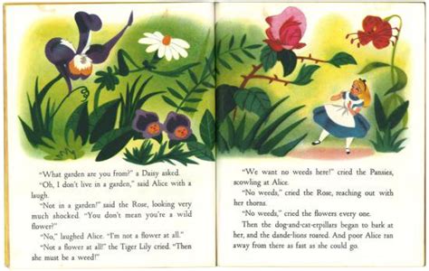 Alice In Wonderland Finds The Garden Of Live Flowers（不思議の国のアリス 生きている花園編