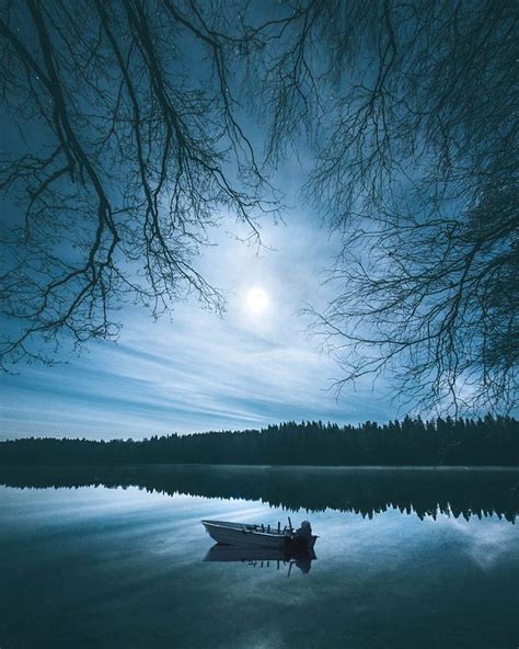 Alone In The Moonlight Landscape Photography Nature Landscape