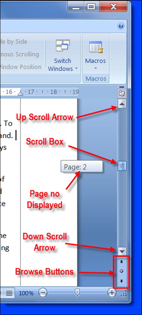 Navigating In Ms Word Document