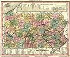PAgenealogy.net : Pennsylvania Historical Maps