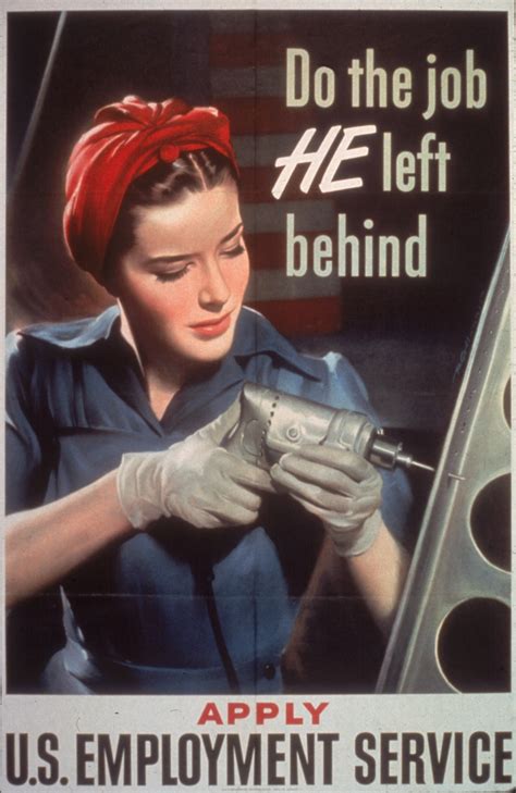 How American Women Were Depicted On Military And Employment Recruiting Posters During World War Ii