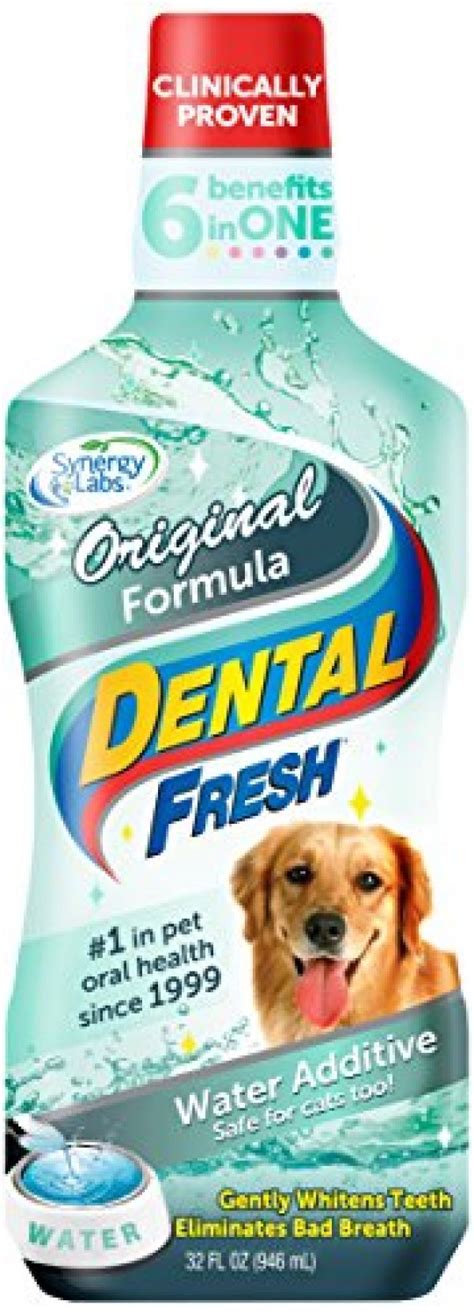 Synergylabs Dental Fresh Water Additive Original Formula For Dogs