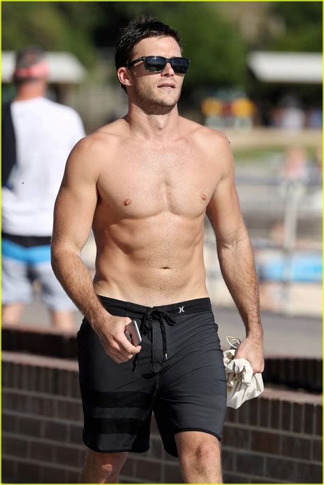 Scott Eastwood Bares His Buff Ripped Body On The Beach Photo Shirtless Pictures