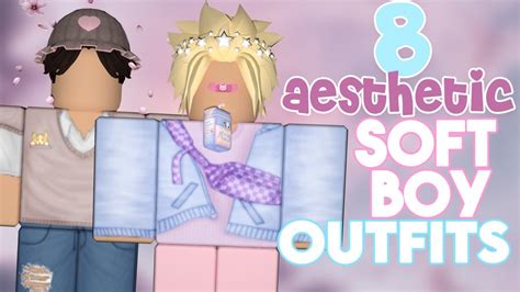 8 Aesthetic Soft Boy Outfits Part 6 With Links Roblox Youtube