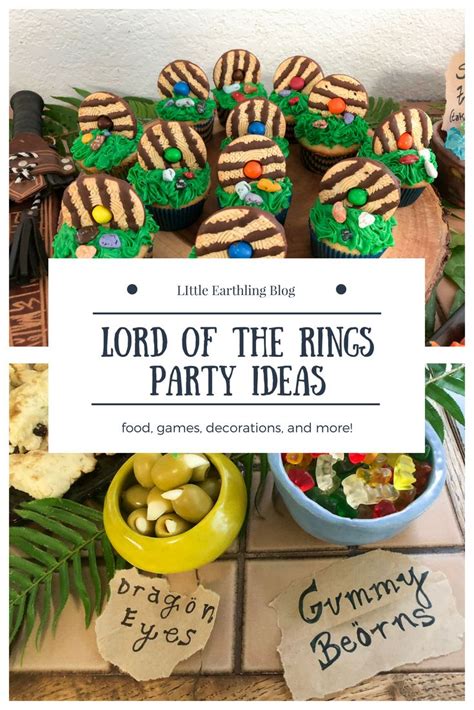 Lord Of The Rings Hobbit Party Ideas Hobbit Party Lord Of The Rings