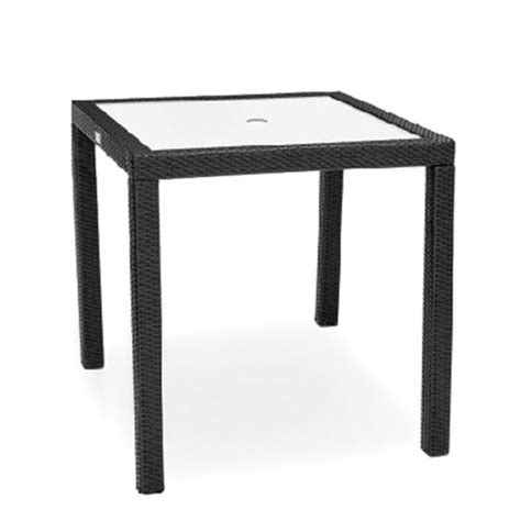 Kannoa Aria Counter Height Table With Tempered Glass Top Dōma Home Furnishings