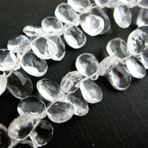 Semiprecious Gemstone Beads 100 Genuine Crystal Gemstone Bead Faceted