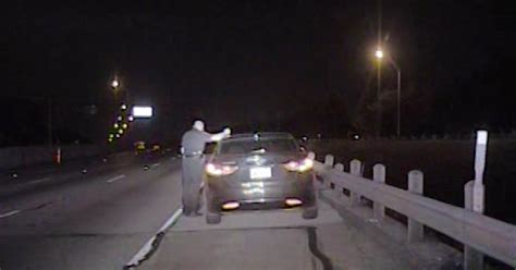 Dash Cam Captures Terrifying Moment Texas Officer Struck By Suspected Drunk Driver Cbs New York