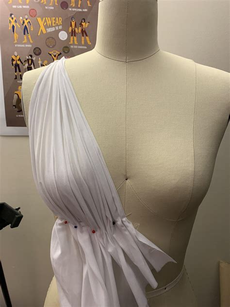 I Just Got My First Dress Form And Finally Got To Practice Draping