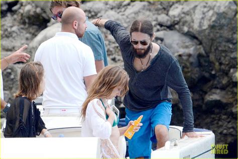 Jared Leto Makes A Big Splash By Going Shirtless In Italy Photo