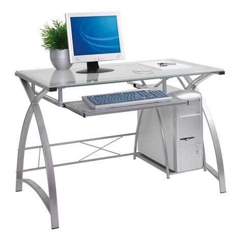 Choose from contactless same day delivery, drive up and more. Modern Glass Top Computer Desk
