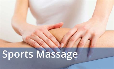 Sports Massage Sheffield Physiotherapy