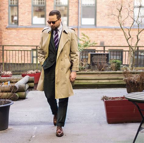 Best Trench Coats For Men Who Love The Quality | Trench coat men, Trench coat, Burberry trench 