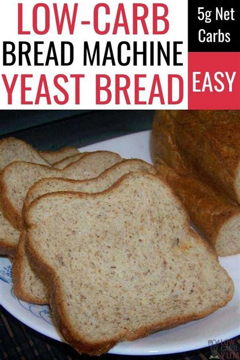 Can a keto or low carb bread be made in a bread maker with yeast and taste amazing???? Keto Friendly Yeast Bread Machine Recipe in 2020 | Easy ...