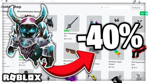 How To Get 40 Off Any Roblox Accessory Save Robux Youtube