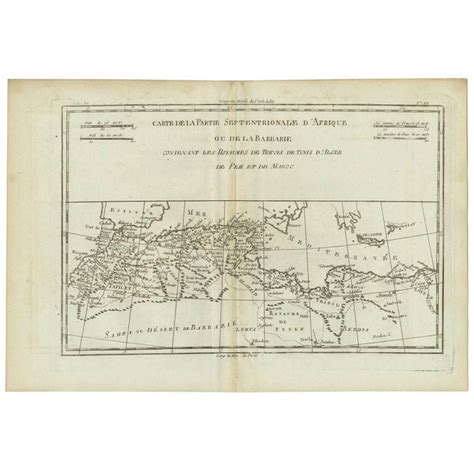 A Fine Example Of Rigobert Bonne And Guilleme Raynals 1780 Map Of