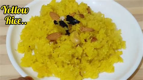 Meethe Chawal Recipe मीठे चावल Sweet Rice Zarda Sweet Rice