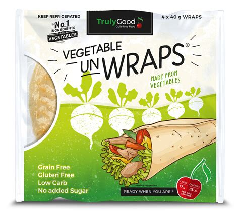 Vegetable Wraps Trulygood