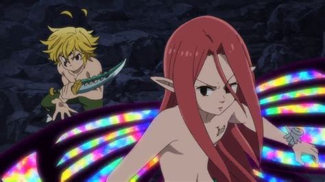 Meliodas Vs Droll And Gloxinia Nanatsu No Taizai Season 2 Episode 19