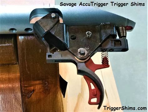 Savage Rifle Trigger Accutrigger Shim Kits For Axis And Edge