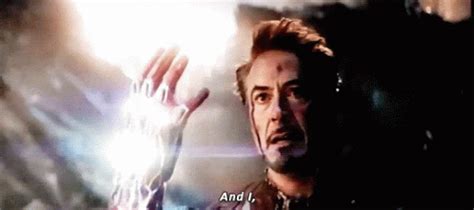 The thanos snap that killed countless lives in infinity war was undone in endgame, by none. Iron Man Snap GIF - IronMan Snap Endgame - Discover ...