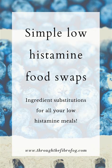Simple Low Histamine Diet Food Swaps For Your Breakfast Lunch And