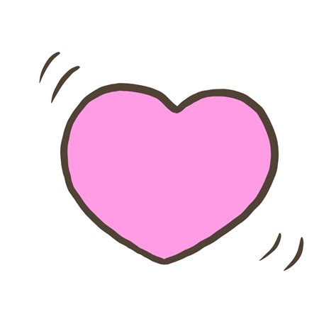 Heart Anime Cute Character Cartoon Model Emotion Illustration Clipart