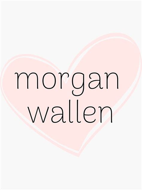 Morgan Wallen Sticker Sticker By Danicooljl Redbubble