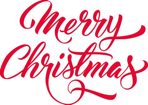 Merry Christmas Text Transparent Png All