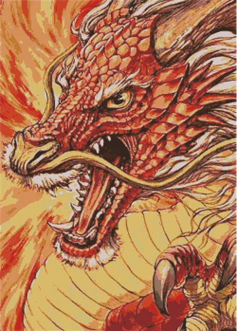 Now through october 24, 2021 weekends only Chinese Dragon PDF cross stitch pattern | Etsy | Cross ...