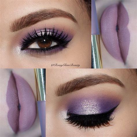 Ig Romyglambeauty Purple Eye Makeup Love Makeup Skin Makeup