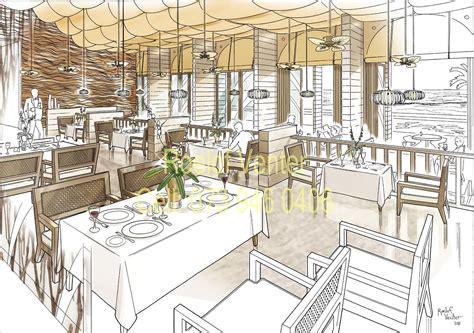 Restaurant Drawing At Getdrawings Free Download