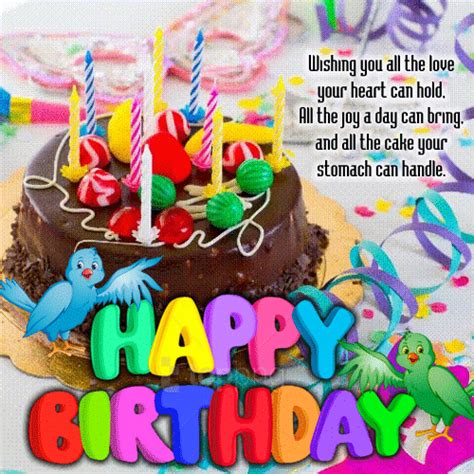 Understand from their point of view. A Happy Birthday Wish Card For You. Free Birthday Wishes ...