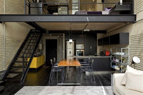 The Industrial Loft Great Interior Design With Brick Like
