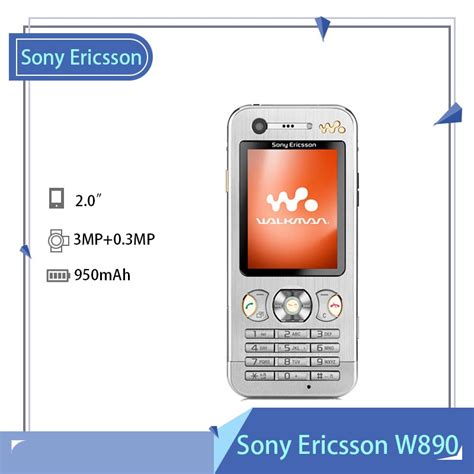 Sony Ericsson W890 Original W890i W890c Good Quality Mobile Phone