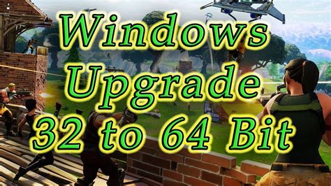 These are five of the best games that you can install if your system is equipped with a 32 bit os: Upgrade Windows 32 to Windows 64 Bit Play 64 Bit Games