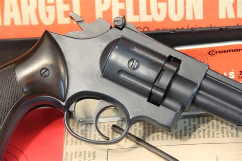 Crossman Target Revolver Pellgun 38t Co2 Air Gun For Sale At Gunauction