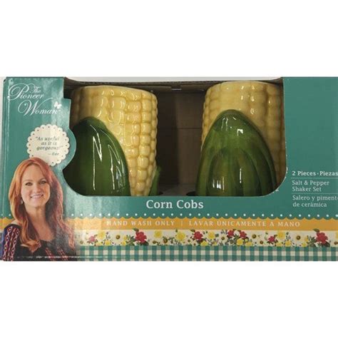 Lay pork chops one by one in flour mixture, turning to coat well. The Pioneer Woman Corn Salt & Pepper Shakers Set - Walmart ...