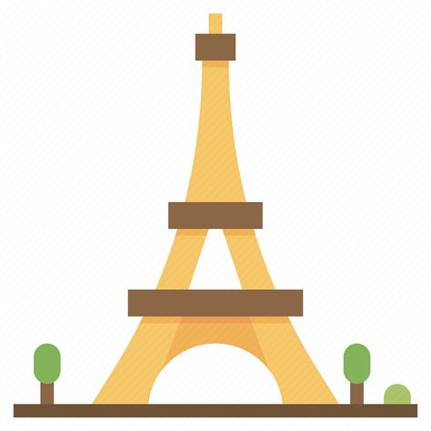 Eiffel France Landmark Paris Tower Icon Download On Iconfinder