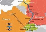 Rhine River Europe Map: A Guide To Exploring The Scenic River - World ...