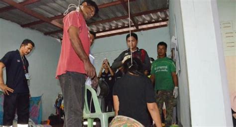 Examination of the corpse of dead chinese woman. Hanged Dead Girls Documenting Reality - Woman Strangles Young Son then Hangs Herself