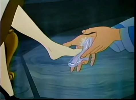 24 cinderella tries on the glass slipper glass slipper vhs disney characters fictional