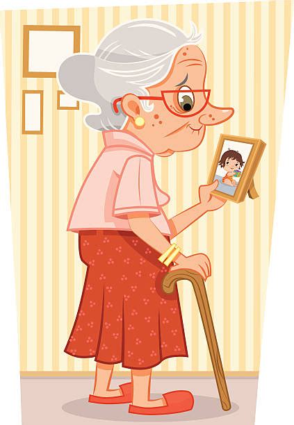 Lonely Old Woman Illustrations Royalty Free Vector Graphics And Clip Art
