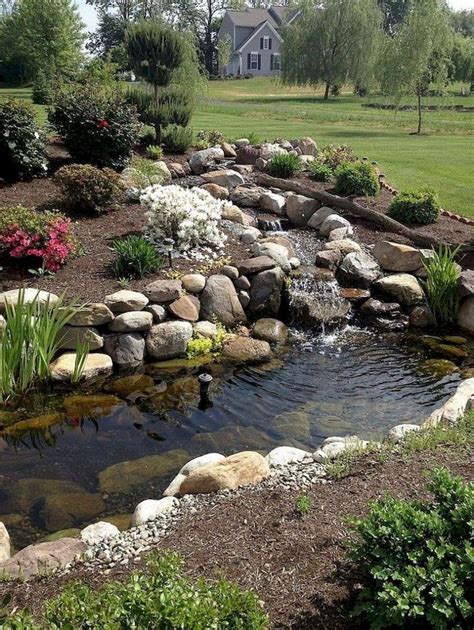 70 Magnificent Water Garden Landscaping And Backyard Ponds Ideas