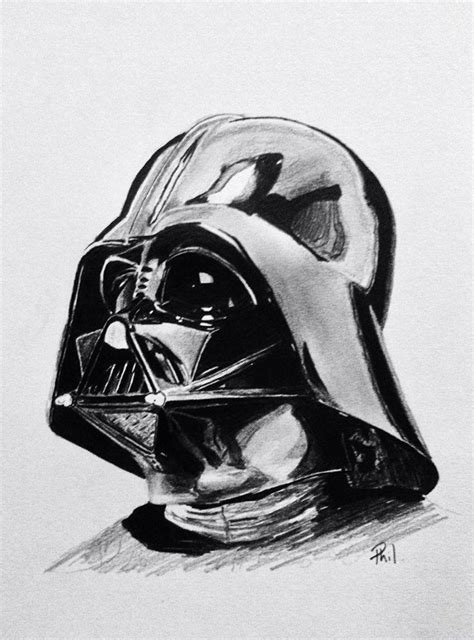 Drawing Pencil Sketch Drawing Pencil Drawing Darth Vader