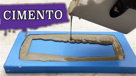👉 posso utilizar cimento ou argamassa em molde de borracha de silicone