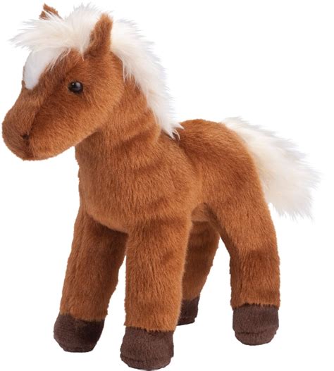 Cuddle Toys 4045 20 Cm Tall Mr Brown Chestnut Horse Plush Toy Amazon