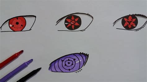 Uchiha Clan How To Draw Sasuke Sharingan And Rinnegan 2b0