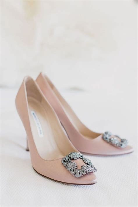 Simply Elegant Blush Pink Bridal Shoes Blush Wedding Shoes Pink