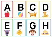 10+ Printable Alphabet Flash Cards for Baby PDF - Free Preschool